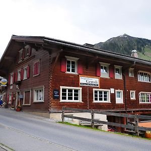 Berggasthaus Gemsli Hotell Sankt Antönien Exterior photo