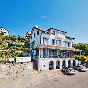 Auberge De La Gare Hotell Grandvaux Exterior photo