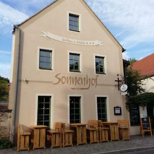 Wirtshaus Sonnenhof Hotell Radebeul Exterior photo