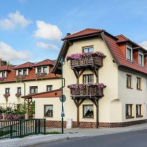 Pension Zur Gruenen Eiche Hotell Kaulsdorf Exterior photo