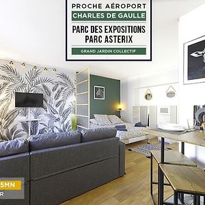 ****Jungle Chic/Aeroport Cdg Paris/Parc Asterix/Parc Des Expositions/Paris**** Lägenhet Gonesse Exterior photo