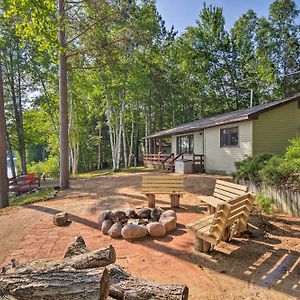 Lakefront Cabin With Private Dock And Beach! Villa Manistique Exterior photo