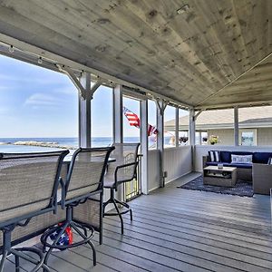 Oceanfront Cape Cod Home With Porch, Yard And Grill! Marshfield Exterior photo