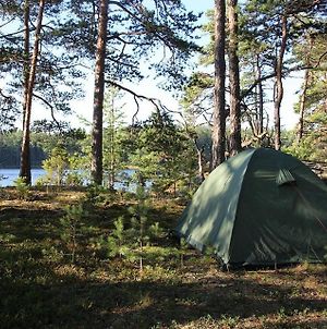 Tälta i Svensk Natur nära fiske och sjö Hotell Ljungby  Exterior photo