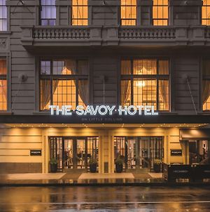 The Savoy Hotel On Little Collins Melbourne Exterior photo
