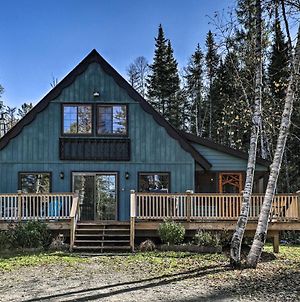 Charming Lake Placid Chalet With Deck And Forest Views Villa Exterior photo